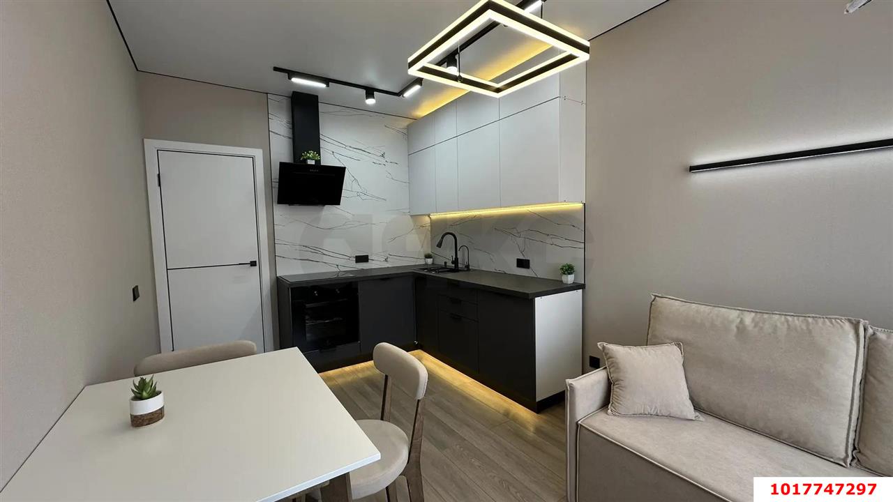 Фото №3: 2-комнатная квартира <span class="whitespace-nowrap">49 м²</span>, <span class="whitespace-nowrap">14/24 эт.</span> - Краснодар, Прикубанский внутригородской округ, ЖК Лучший, мкр. имени Петра Метальникова, ул. Петра Метальникова, 36