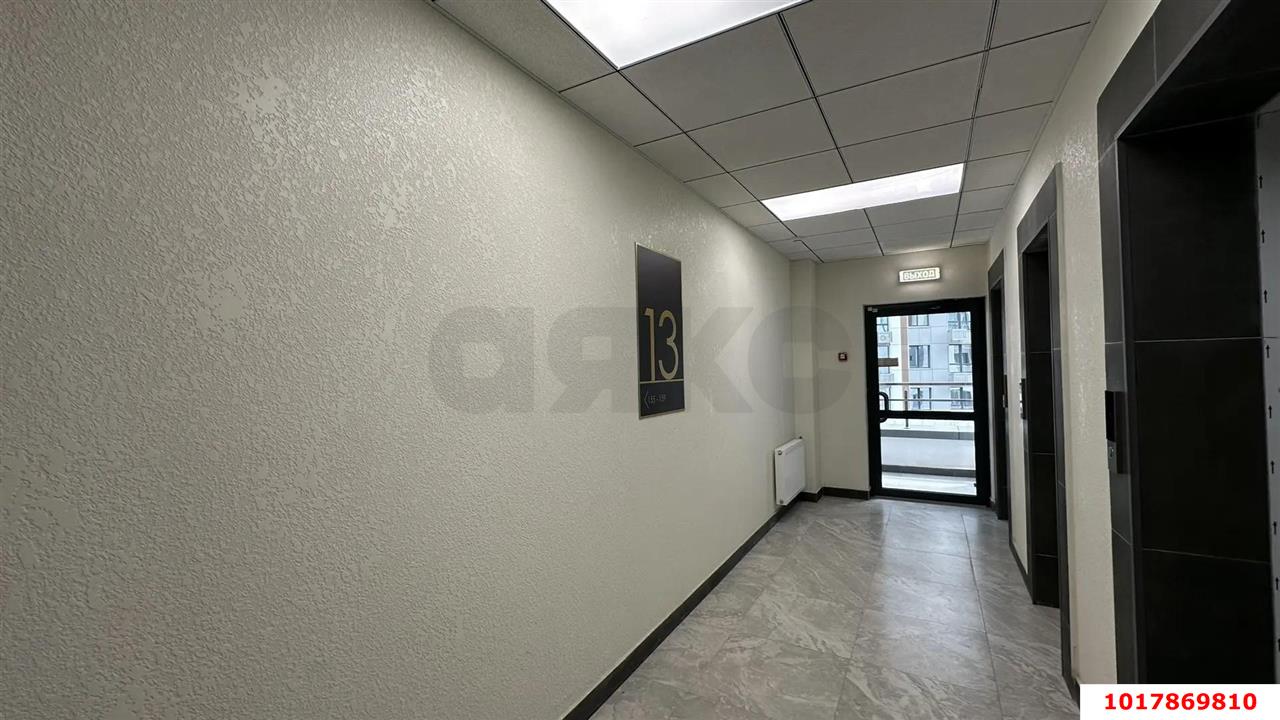 Фото №11: Студия <span class="whitespace-nowrap">27 м²</span>, <span class="whitespace-nowrap">13/23 эт.</span> - Краснодар, Центральный внутригородской округ, Табачная Фабрика, мкр. ЖК Все Свои Вип, ул. Колхозная, 5/2к3