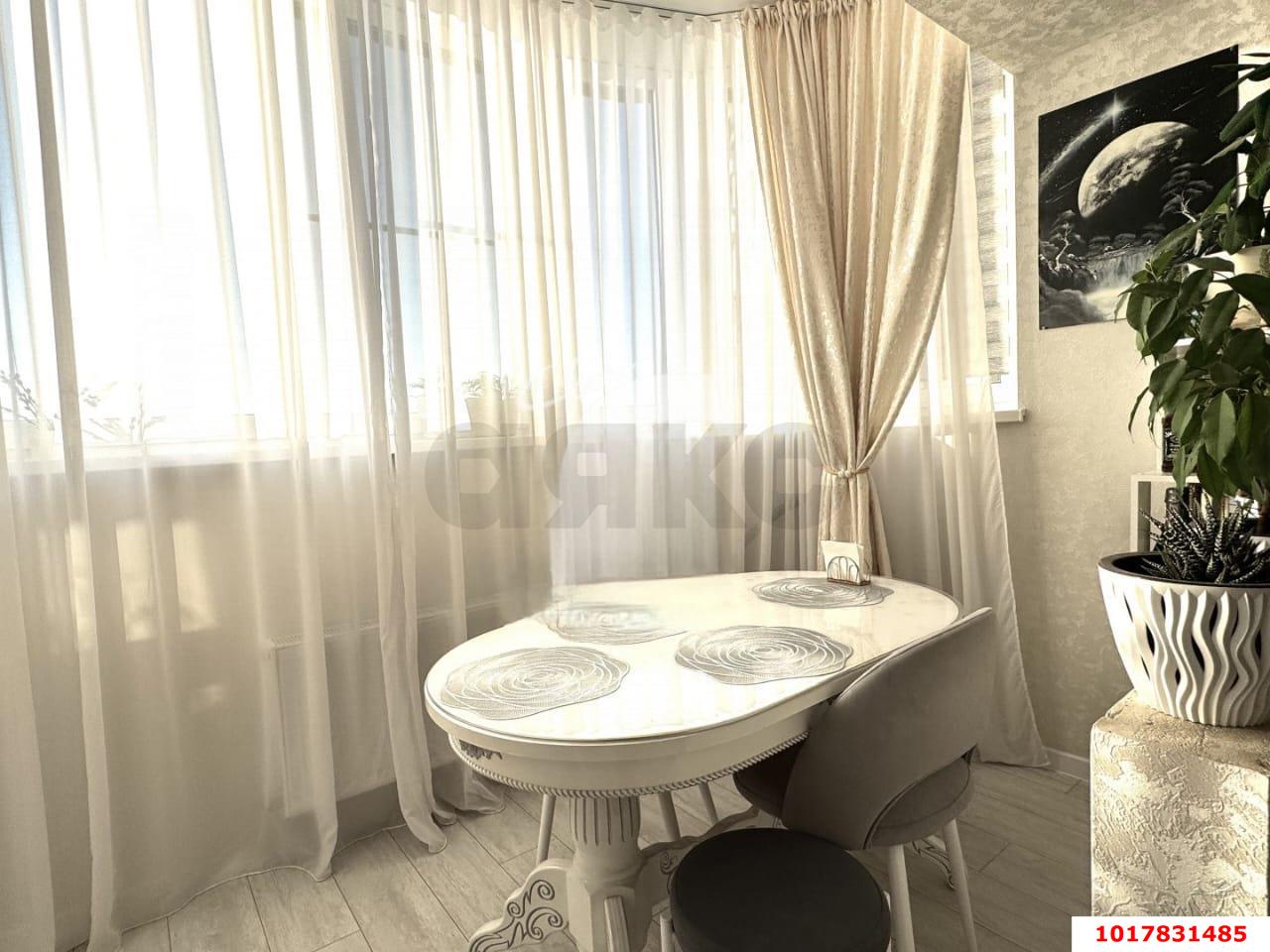 Фото №6: 1-комнатная квартира <span class="whitespace-nowrap">45 м²</span>, <span class="whitespace-nowrap">19/24 эт.</span> - Краснодар, Кожзавод, ЖК Резиденция, мкр. Западный внутригородской округ, ул. Кожевенная, 22