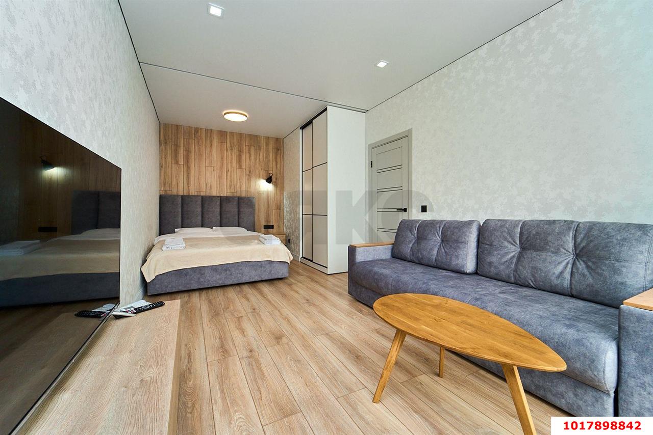 Фото №3: 1-комнатная квартира <span class="whitespace-nowrap">35 м²</span>, <span class="whitespace-nowrap">24/24 эт.</span> - Краснодар, Центральный внутригородской округ, мкр. Черёмушки, ул. Обрывная, 132/1