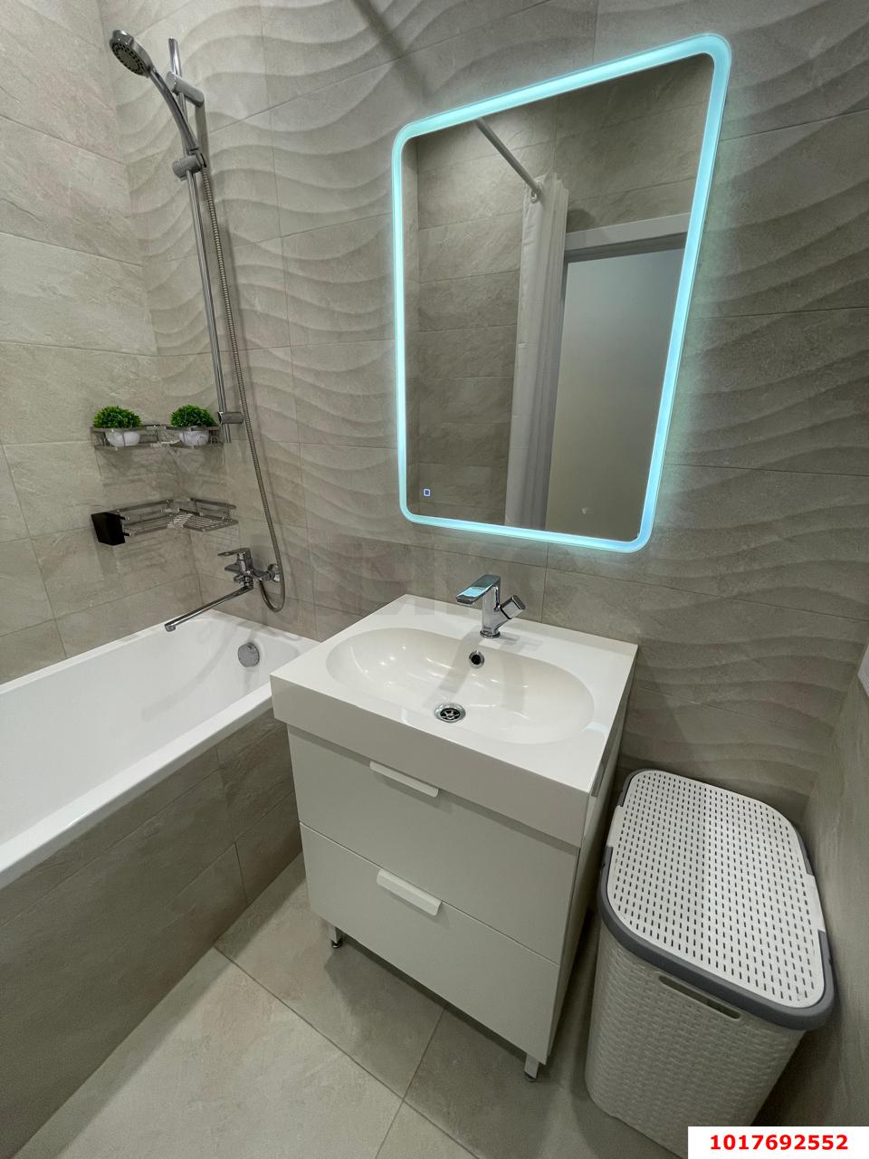 Фото №12: 2-комнатная квартира <span class="whitespace-nowrap">70 м²</span>, <span class="whitespace-nowrap">6/17 эт.</span> - Краснодар, Карасунский внутригородской округ, ЖК Грин Парк, мкр. Участок № 35, ул. имени Дмитрия Благоева, 29к2