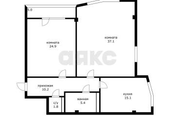 Фото №1: 2-комнатная квартира <span class="whitespace-nowrap">94 м²</span>, <span class="whitespace-nowrap">10/16 эт.</span> - Краснодар, мкр. Завод Измерительных Приборов, ул. Зиповская, 5/2