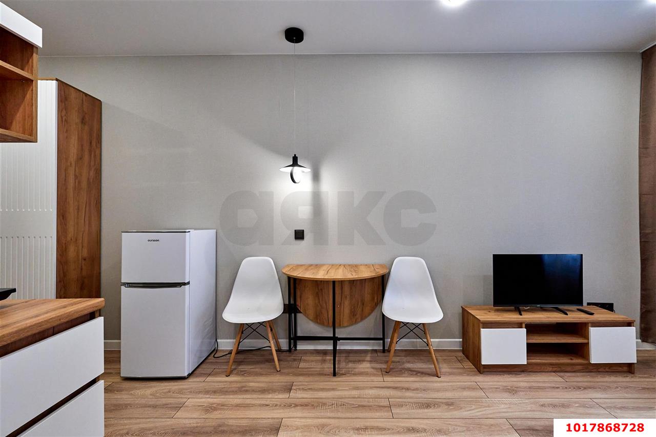 Фото №5: Студия <span class="whitespace-nowrap">21 м²</span>, <span class="whitespace-nowrap">4/16 эт.</span> - Краснодар, Прикубанский внутригородской округ, мкр. Догма Парк, ул. Марины Цветаевой, 7