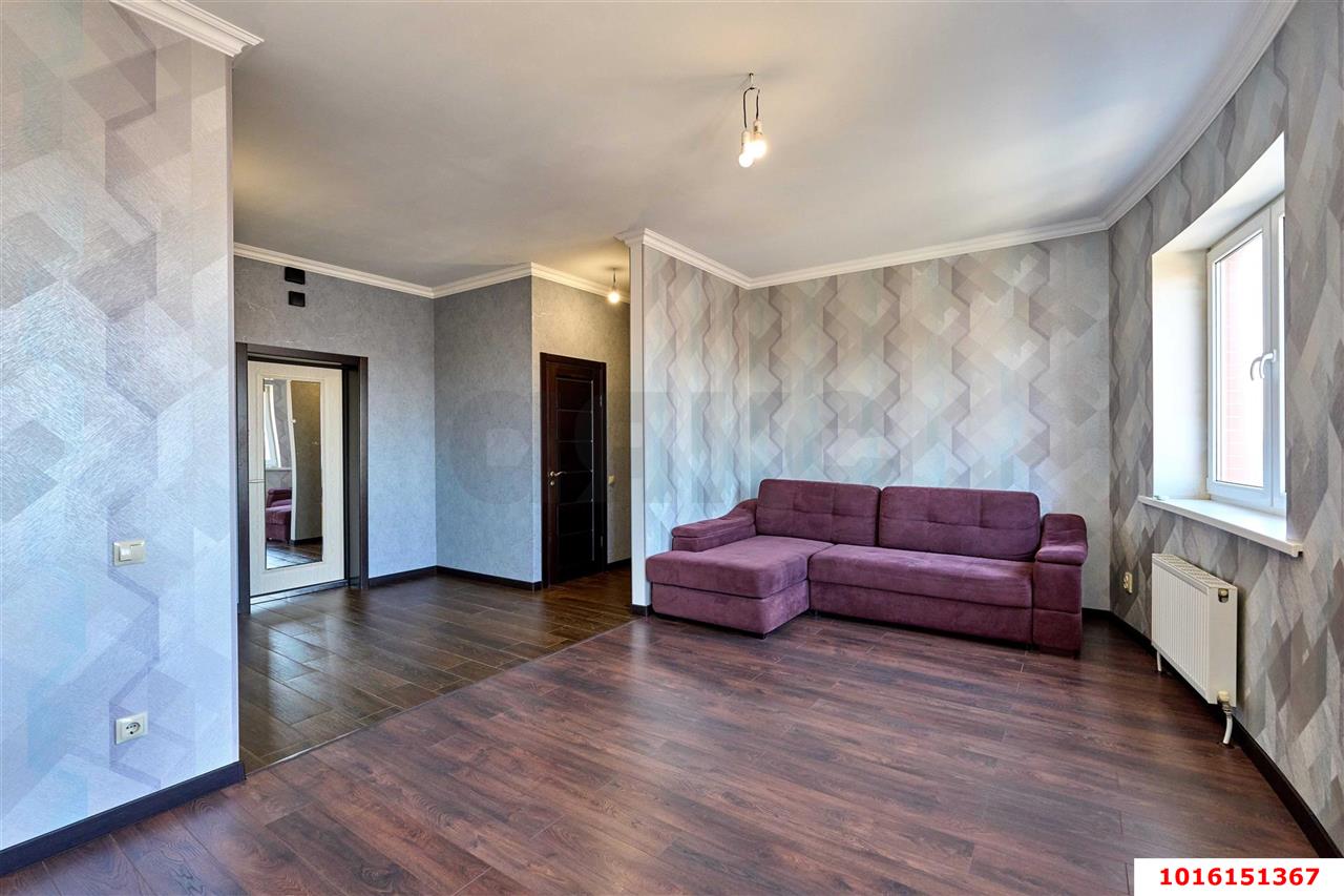 Фото №4: 3-комнатная квартира <span class="whitespace-nowrap">85 м²</span>, <span class="whitespace-nowrap">6/17 эт.</span> - Краснодар, Прикубанский внутригородской округ, мкр. Краевая Клиническая Больница, ул. Домбайская, 6