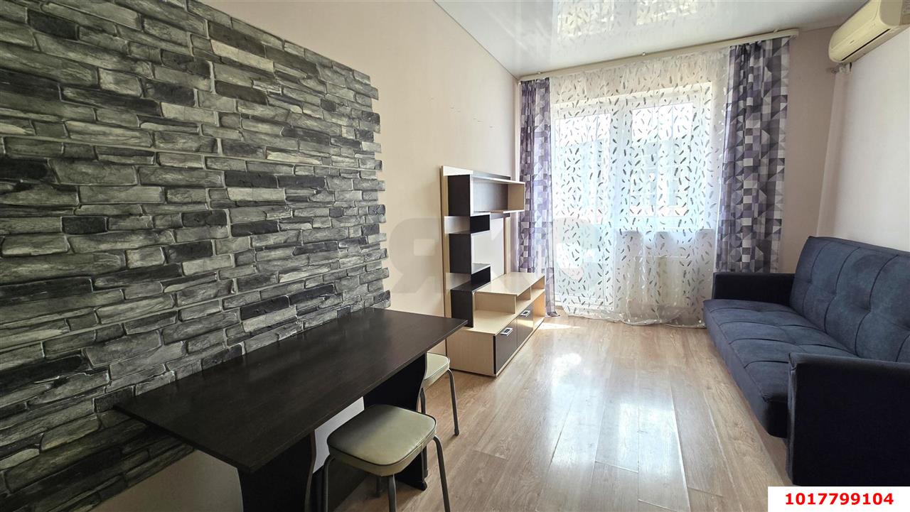 Фото №5: Студия <span class="whitespace-nowrap">23 м²</span>, <span class="whitespace-nowrap">7/16 эт.</span> - Краснодар, Прикубанский внутригородской округ, Россинского, мкр. жилой комплекс Видный, ул. Командорская, 3к2