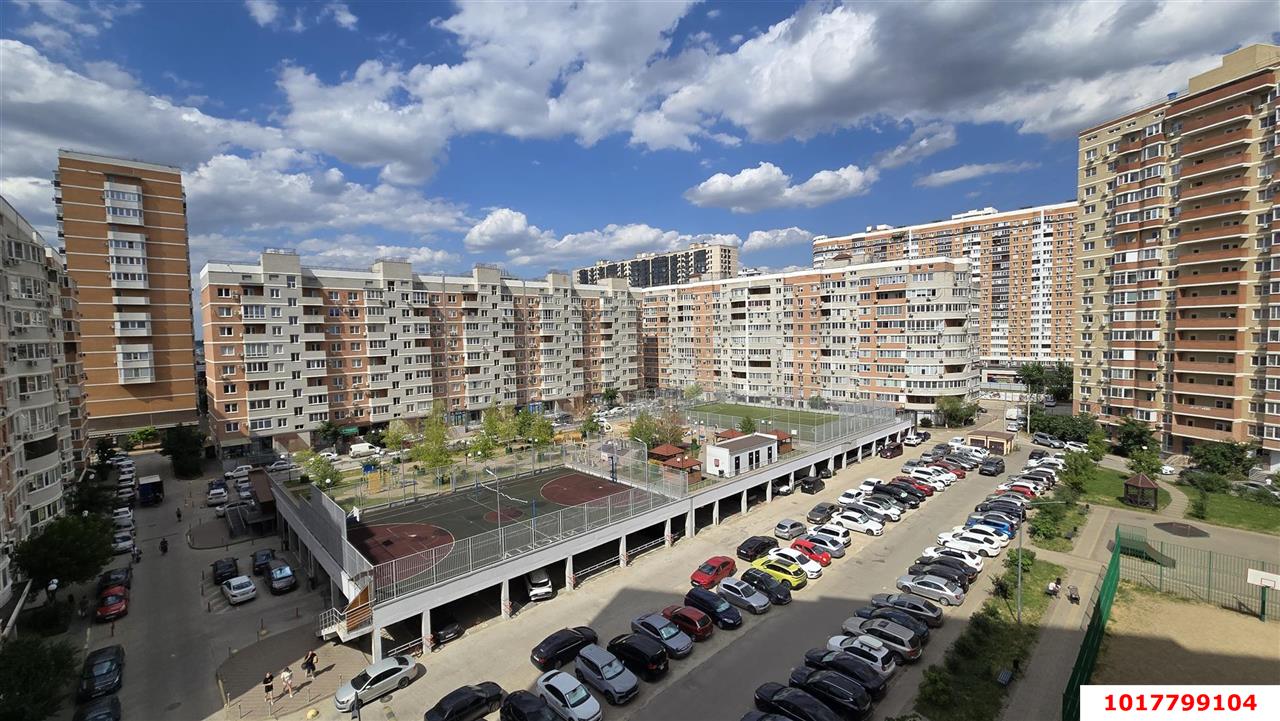 Фото №8: Студия <span class="whitespace-nowrap">23 м²</span>, <span class="whitespace-nowrap">7/16 эт.</span> - Краснодар, Прикубанский внутригородской округ, Россинского, мкр. жилой комплекс Видный, ул. Командорская, 3к2