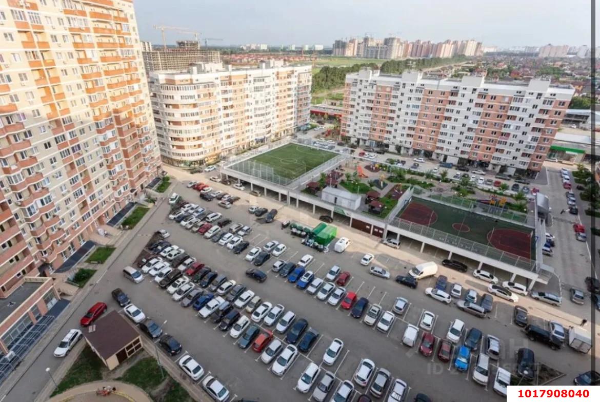 Фото №2: 1-комнатная квартира <span class="whitespace-nowrap">35 м²</span>, <span class="whitespace-nowrap">2/16 эт.</span> - Краснодар, Прикубанский внутригородской округ, Россинского, мкр. жилой комплекс Видный, ул. Командорская, 3к1