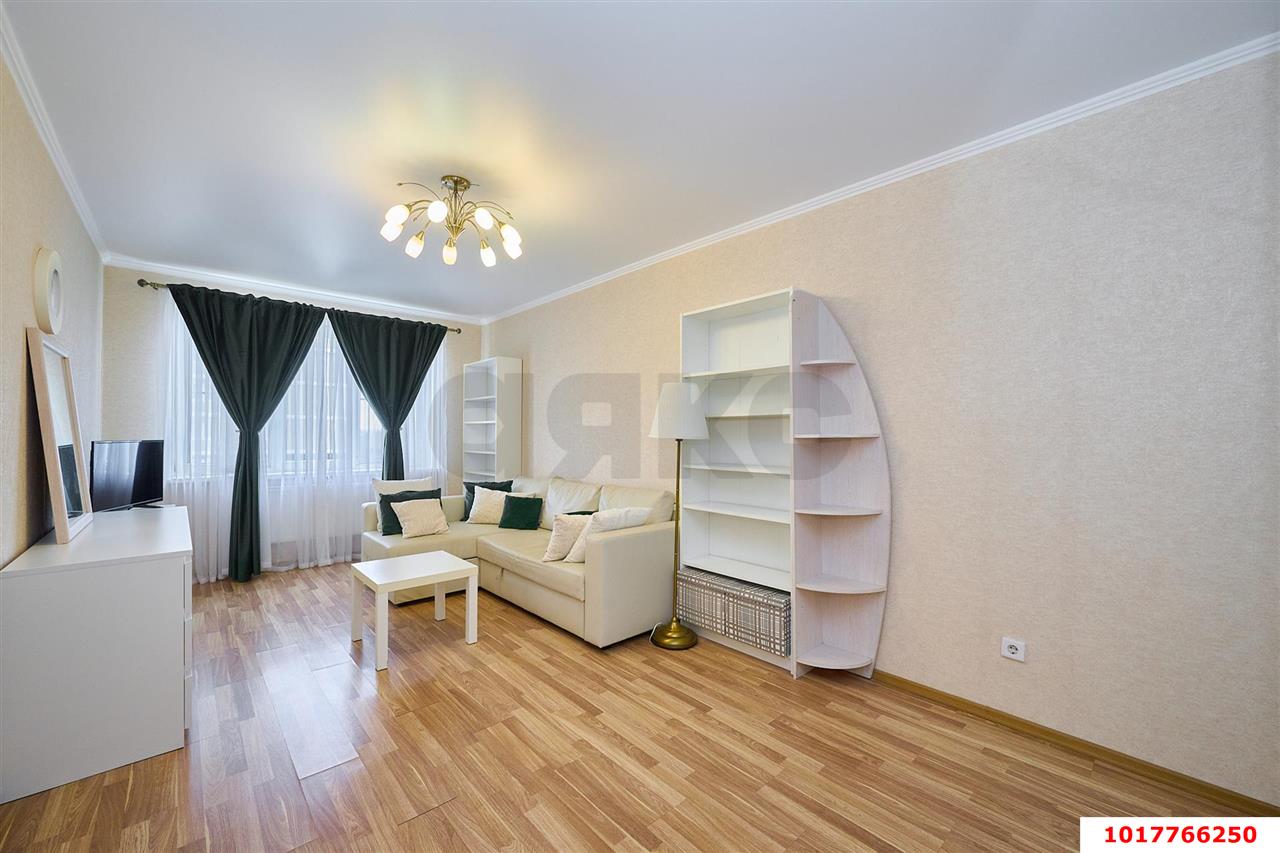Фото №7: 1-комнатная квартира <span class="whitespace-nowrap">44 м²</span>, <span class="whitespace-nowrap">18/25 эт.</span> - Краснодар, Центральный внутригородской округ, Центральный, мкр. ЖК Три Богатыря, ул. Садовая, 161/2к2