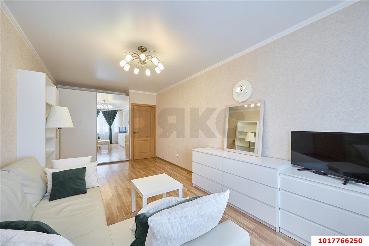 Фото №8: 1-комнатная квартира <span class="whitespace-nowrap">44 м²</span>, <span class="whitespace-nowrap">18/25 эт.</span> - Краснодар, Центральный внутригородской округ, Центральный, мкр. ЖК Три Богатыря, ул. Садовая, 161/2к2