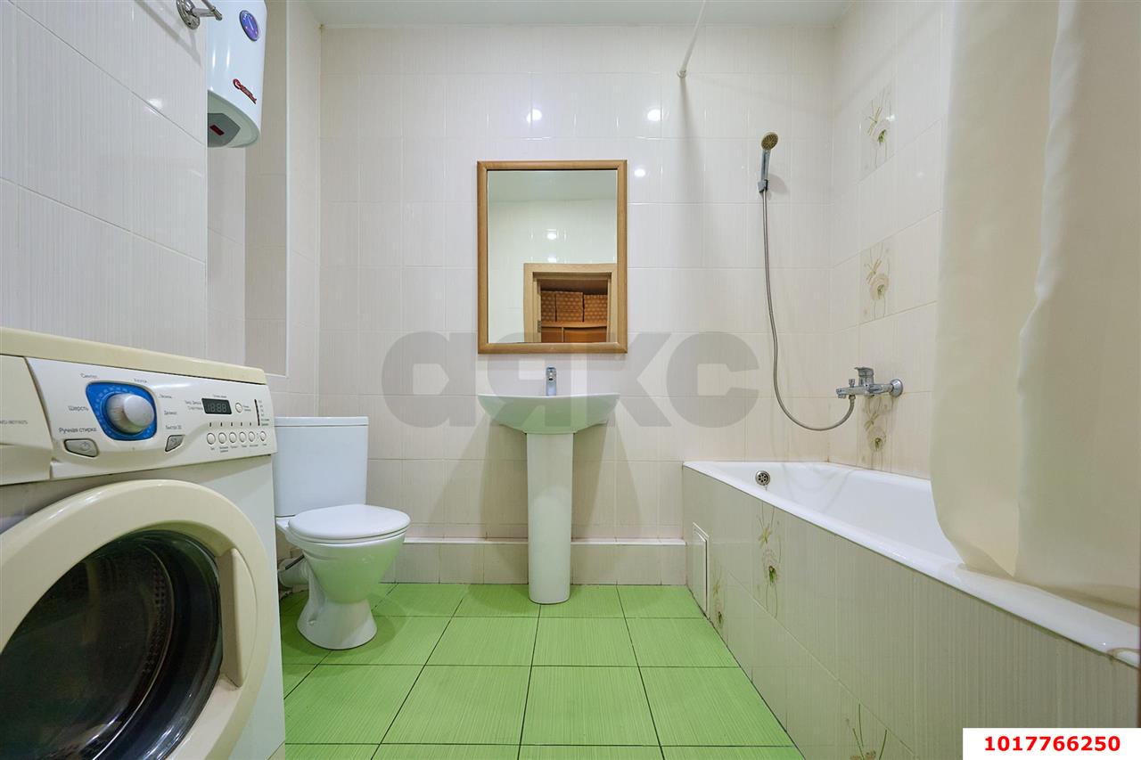 Фото №11: 1-комнатная квартира <span class="whitespace-nowrap">44 м²</span>, <span class="whitespace-nowrap">18/25 эт.</span> - Краснодар, Центральный внутригородской округ, Центральный, мкр. ЖК Три Богатыря, ул. Садовая, 161/2к2
