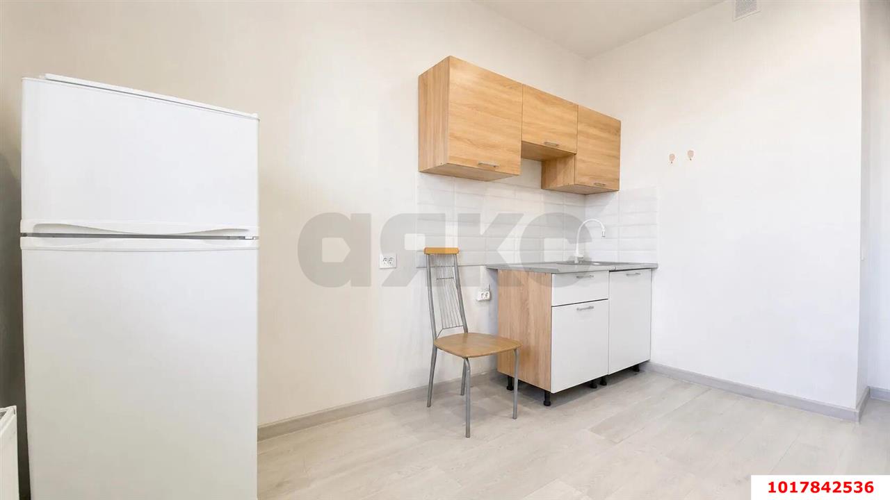 Фото №4: 1-комнатная квартира <span class="whitespace-nowrap">35 м²</span>, <span class="whitespace-nowrap">7/16 эт.</span> - Краснодар, Прикубанский внутригородской округ, мкр. жилой комплекс Самолёт-2, ул. Западный Обход, 57к2