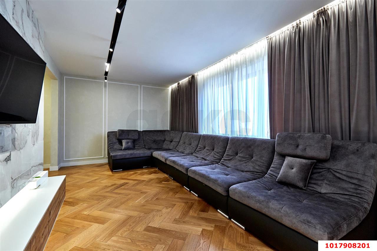 Фото №5: 3-комнатная квартира <span class="whitespace-nowrap">132 м²</span>, <span class="whitespace-nowrap">16/18 эт.</span> - Краснодар, Западный внутригородской округ, Фестивальный, мкр. ЖК Тургенев, ул. Дальняя, 8к1