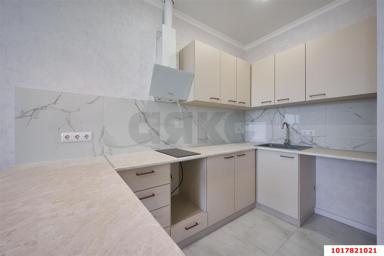 Фото №4: 1-комнатная квартира <span class="whitespace-nowrap">42 м²</span>, <span class="whitespace-nowrap">12/19 эт.</span> - Краснодар, Центральный внутригородской округ, Центральный, мкр. ЖК На Садовой, ул. Садовая, 159к1