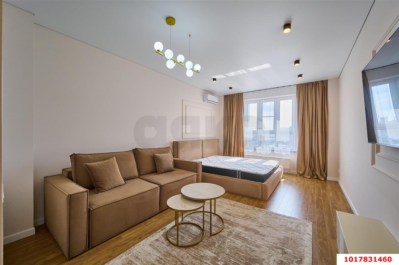 Фото №8: 1-комнатная квартира <span class="whitespace-nowrap">50 м²</span>, <span class="whitespace-nowrap">13/16 эт.</span> - Краснодар, Западный внутригородской округ, мкр. ЖК Аврора, ул. имени Дзержинского, 95