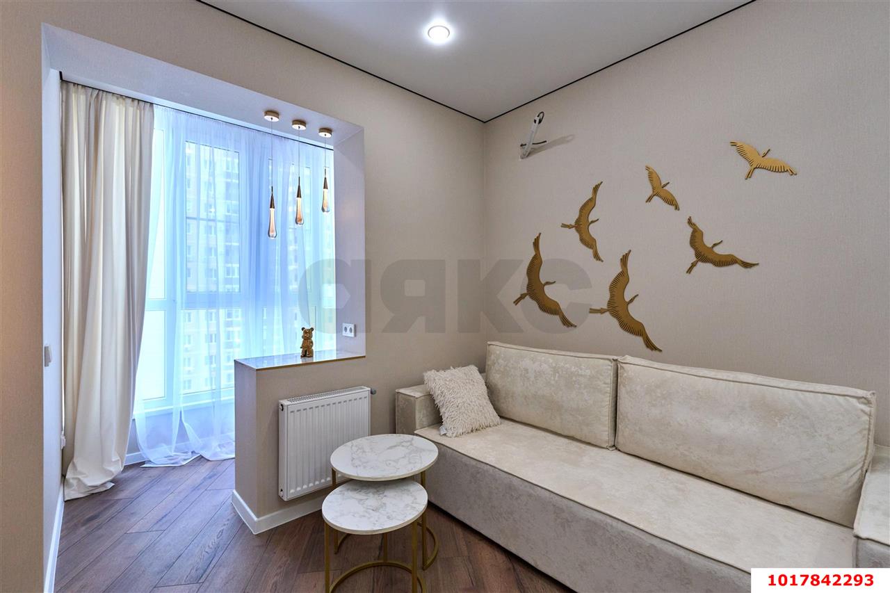 Фото №6: 1-комнатная квартира <span class="whitespace-nowrap">37 м²</span>, <span class="whitespace-nowrap">13/24 эт.</span> - Краснодар, Прикубанский внутригородской округ, Прикубанский внутригородской округ, ЖК Лучший, ЖК Лучший, имени Петра Метальникова, мкр. имени Петра Метальникова, ул. Петра Метальникова, 36