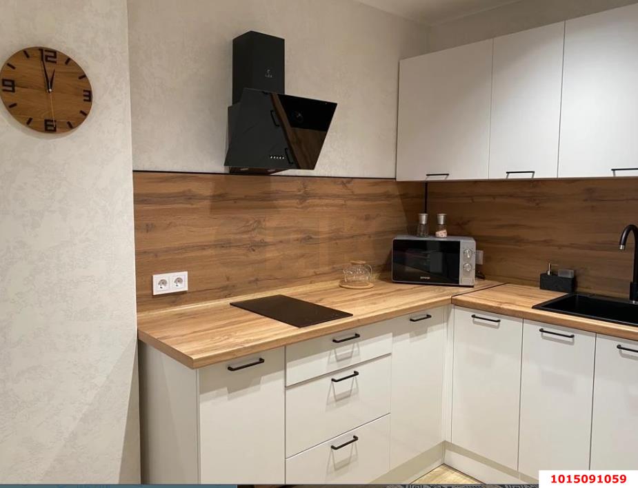 Фото №7: Апартаменты <span class="whitespace-nowrap">47 м²</span>, <span class="whitespace-nowrap">9/20 эт.</span> - Краснодар, Карасунский внутригородской округ, Хлопчато-бумажный Комбинат, мкр. жилой комплекс Аквамарин, ул. Уральская, 75к1
