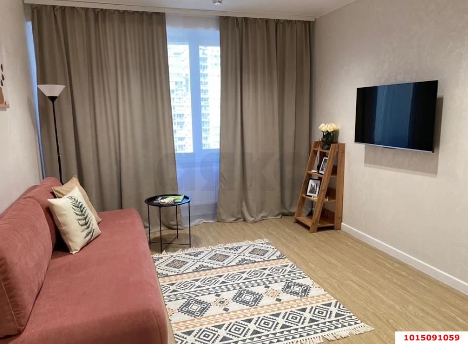 Фото №10: Апартаменты <span class="whitespace-nowrap">47 м²</span>, <span class="whitespace-nowrap">9/20 эт.</span> - Краснодар, Карасунский внутригородской округ, Хлопчато-бумажный Комбинат, мкр. жилой комплекс Аквамарин, ул. Уральская, 75к1