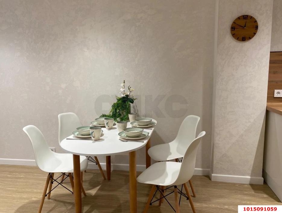 Фото №6: Апартаменты <span class="whitespace-nowrap">47 м²</span>, <span class="whitespace-nowrap">9/20 эт.</span> - Краснодар, Карасунский внутригородской округ, Хлопчато-бумажный Комбинат, мкр. жилой комплекс Аквамарин, ул. Уральская, 75к1