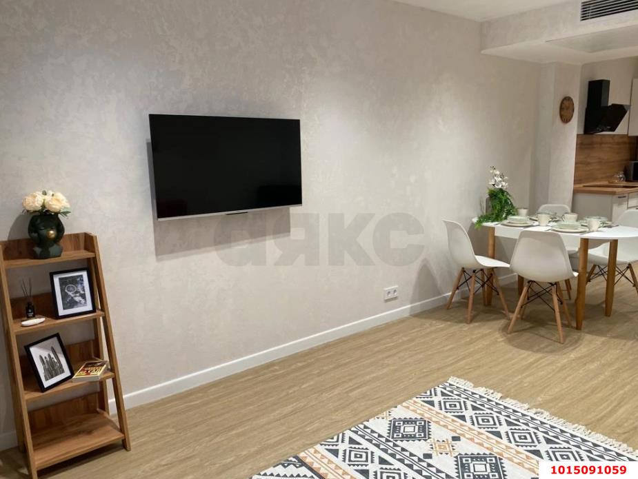 Фото №8: Апартаменты <span class="whitespace-nowrap">47 м²</span>, <span class="whitespace-nowrap">9/20 эт.</span> - Краснодар, Карасунский внутригородской округ, Хлопчато-бумажный Комбинат, мкр. жилой комплекс Аквамарин, ул. Уральская, 75к1
