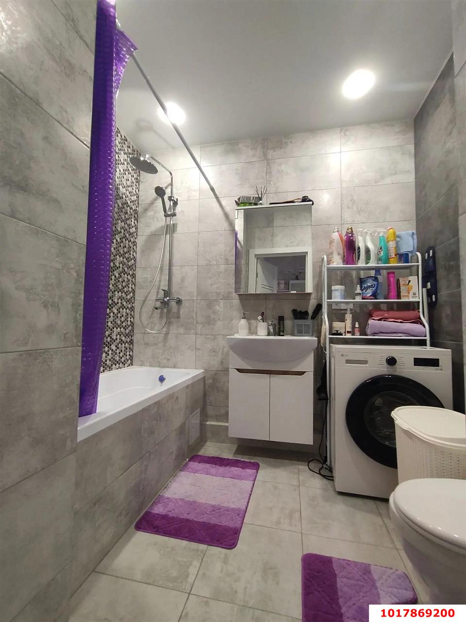 Фото №8: 1-комнатная квартира <span class="whitespace-nowrap">34 м²</span>, <span class="whitespace-nowrap">7/10 эт.</span> - Краснодар, Прикубанский внутригородской округ, Славянский, мкр. Светлоград, ул. Красных Партизан, 1/4к16