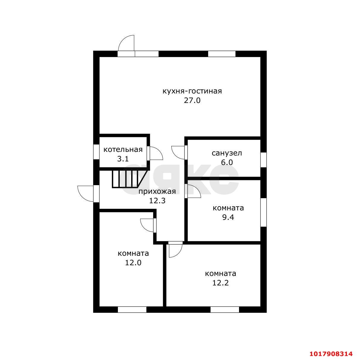Фото №10: Дом <span class="whitespace-nowrap">82 м²</span> <span class="whitespace-nowrap">+ 6 сот.</span>, <span class="whitespace-nowrap">1 эт.</span> - Сад Кубани, мкр. Прикубанский внутригородской округ, ул. Садовая, 112
