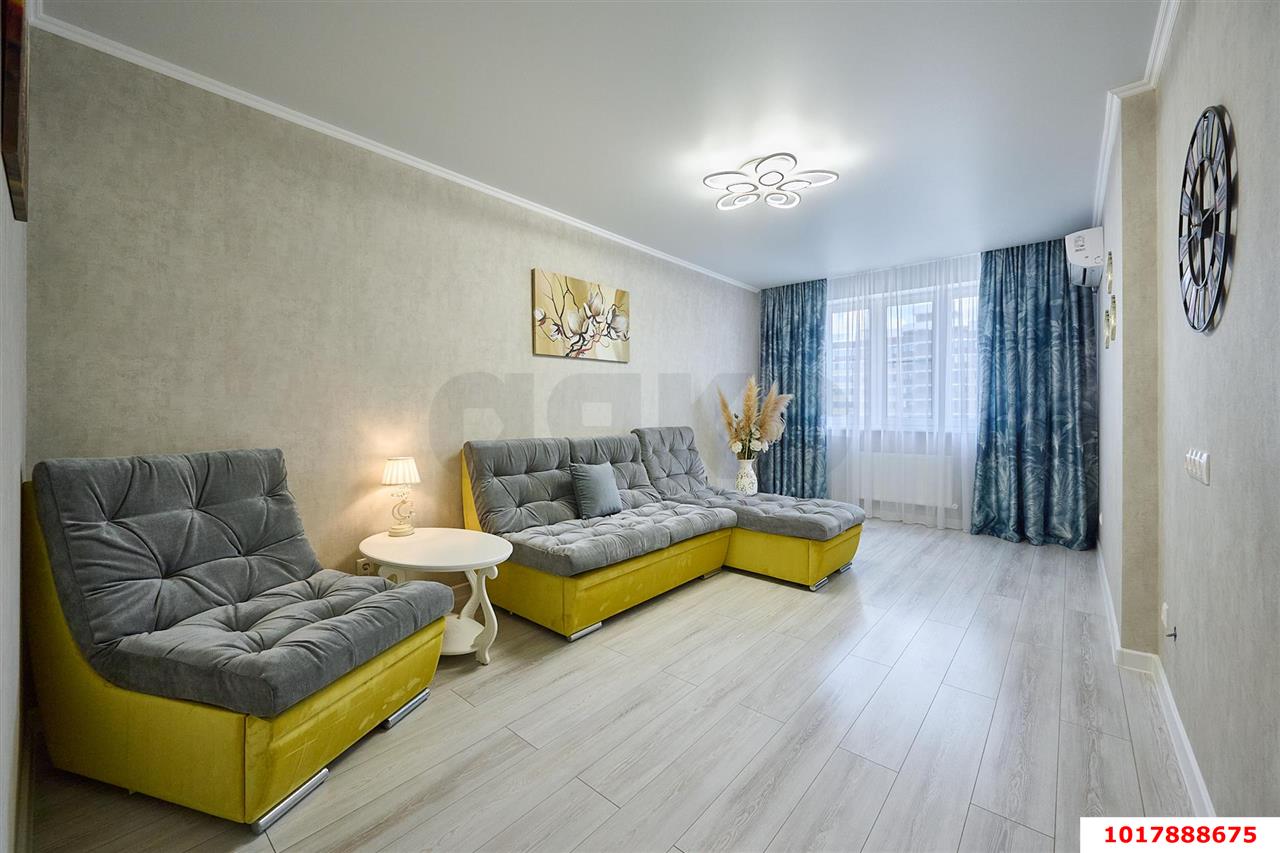 Фото №14: 2-комнатная квартира <span class="whitespace-nowrap">74 м²</span>, <span class="whitespace-nowrap">15/22 эт.</span> - Краснодар, Прикубанский внутригородской округ, Россинского, мкр. жилой комплекс Дружный, ул. Адмирала Серебрякова, 3к1