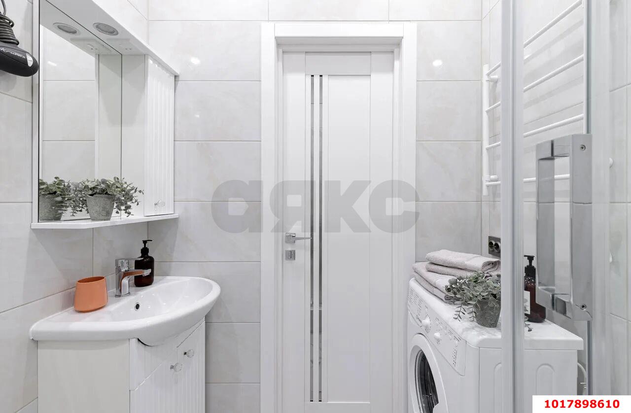 Фото №3: Студия <span class="whitespace-nowrap">26 м²</span>, <span class="whitespace-nowrap">13/15 эт.</span> - Краснодар, Прикубанский внутригородской округ, мкр. жилой комплекс Дыхание, ул. Лётчика Позднякова, 2к16