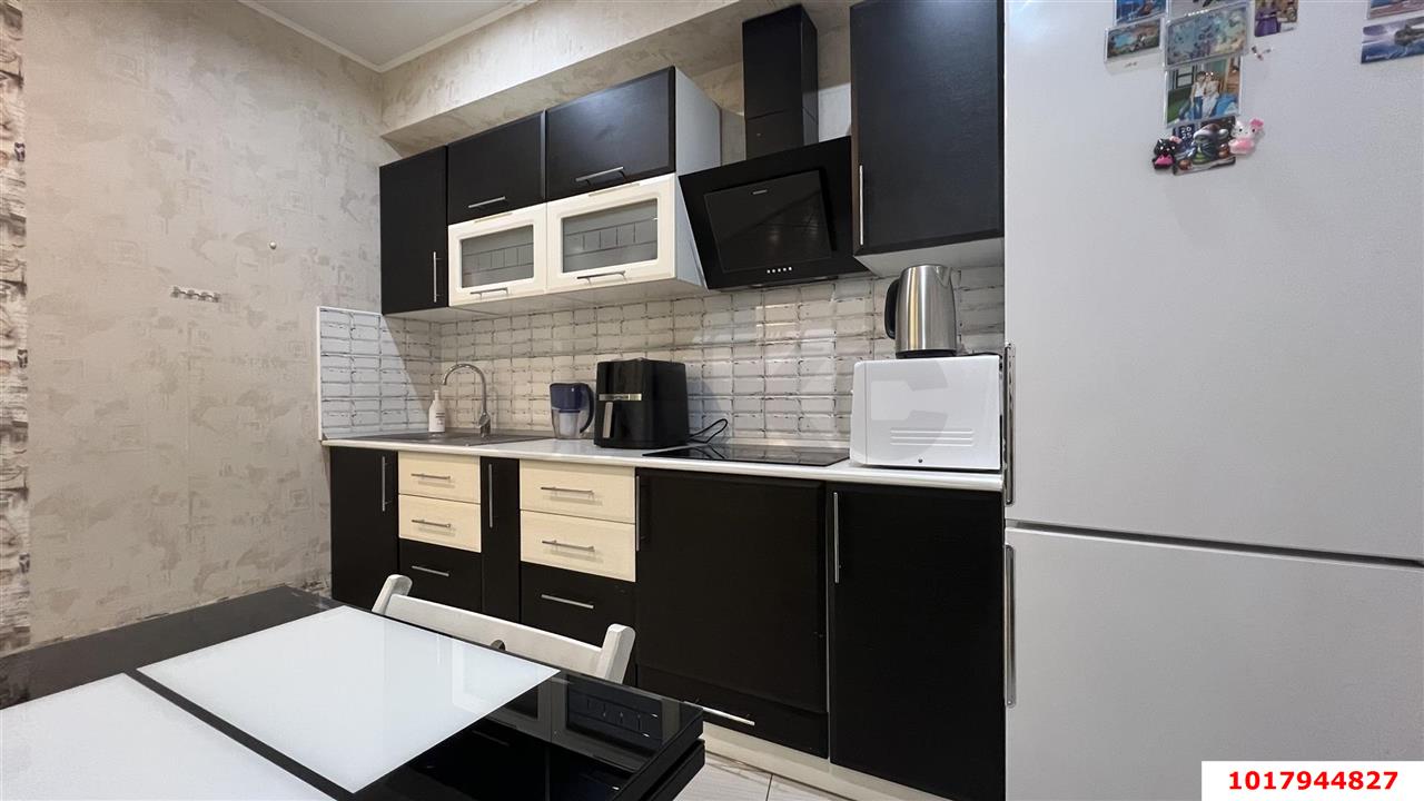 Фото №3: 1-комнатная квартира <span class="whitespace-nowrap">37 м²</span> - Знаменский, Карасунский внутригородской округ, мкр. жилой комплекс Первомайский, ул. Первомайская, 36/3