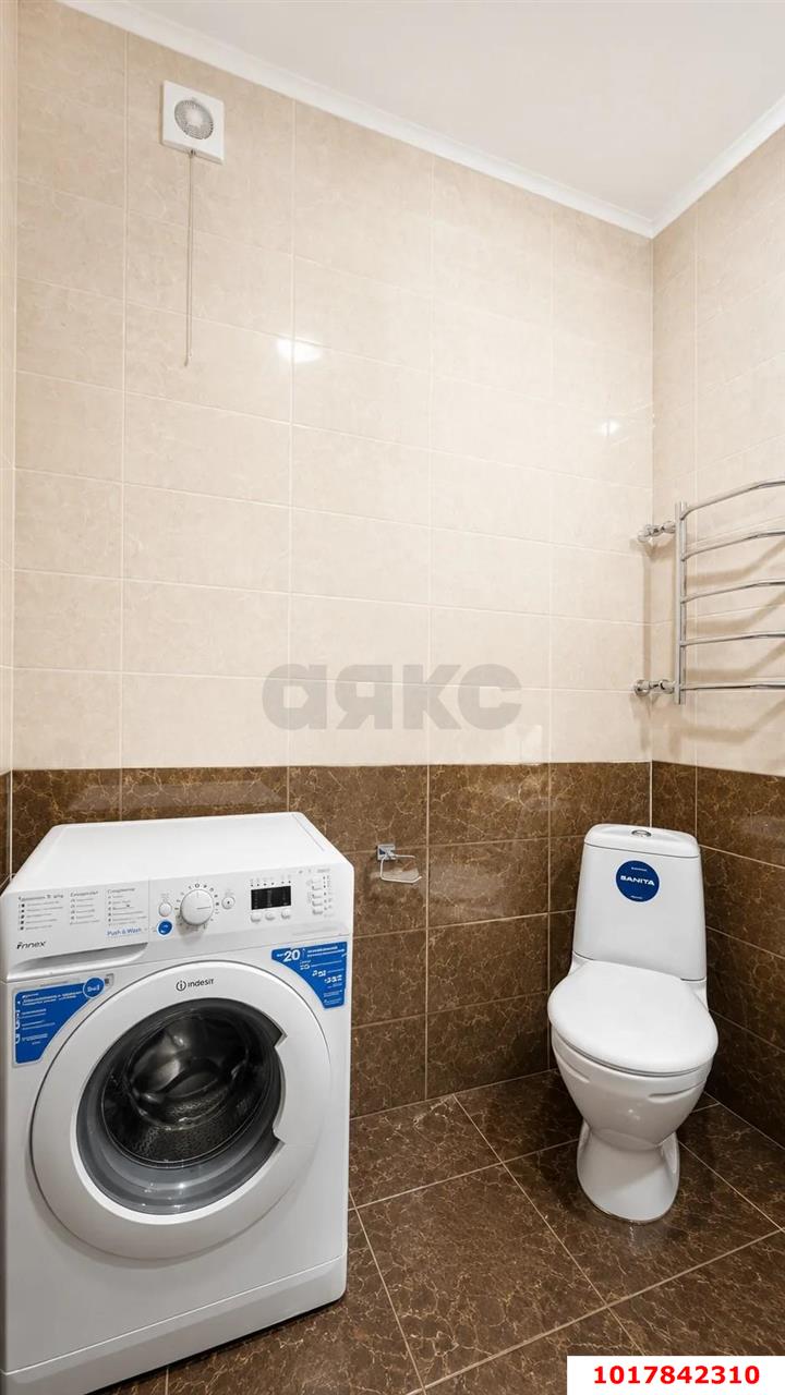 Фото №8: 2-комнатная квартира <span class="whitespace-nowrap">65 м²</span>, <span class="whitespace-nowrap">2/19 эт.</span> - Краснодар, Западный внутригородской округ, мкр. ЖК Аврора Парк, ул. Шоссе Нефтяников, 22