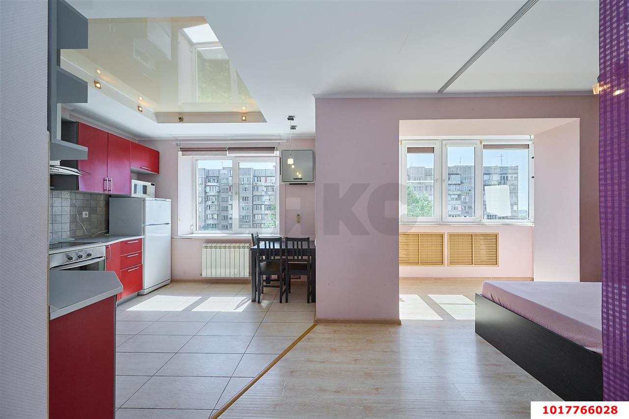Фото №5: 1-комнатная квартира <span class="whitespace-nowrap">44 м²</span>, <span class="whitespace-nowrap">6/12 эт.</span> - Краснодар, Западный внутригородской округ, мкр. Юбилейный, ул. Бульварное Кольцо, 7
