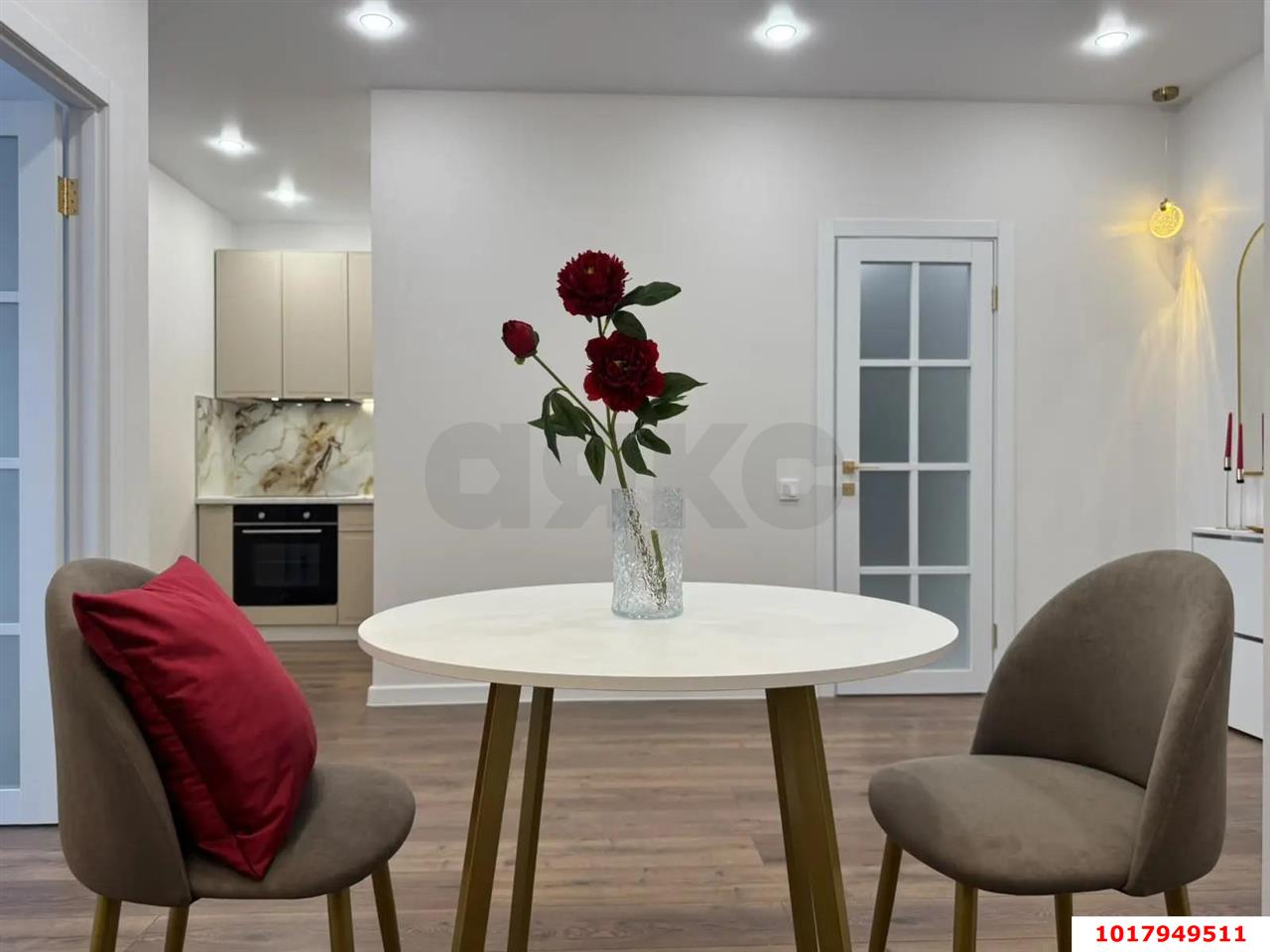 Фото №6: 1-комнатная квартира <span class="whitespace-nowrap">42 м²</span>, <span class="whitespace-nowrap">12/19 эт.</span> - Краснодар, Прикубанский внутригородской округ, имени Петра Метальникова, мкр. ЖК Лучший, ул. Ростовское шоссе, 30/6