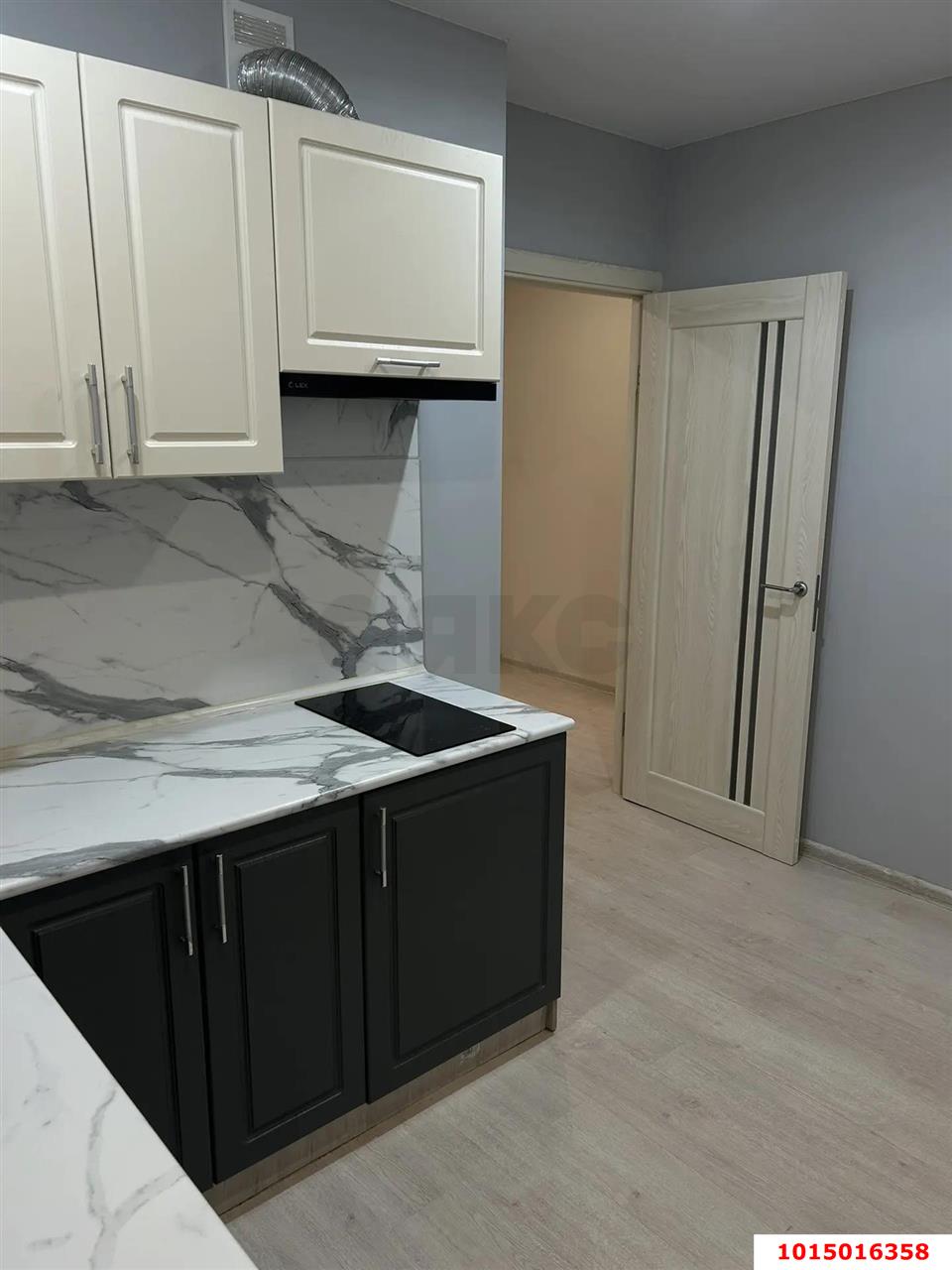 Фото №2: 1-комнатная квартира <span class="whitespace-nowrap">34 м²</span>, <span class="whitespace-nowrap">5/17 эт.</span> - Краснодар, Прикубанский внутригородской округ, Панорама, мкр. ЖК Перспектива, ул. им. Героя Сарабеева В.И., 7