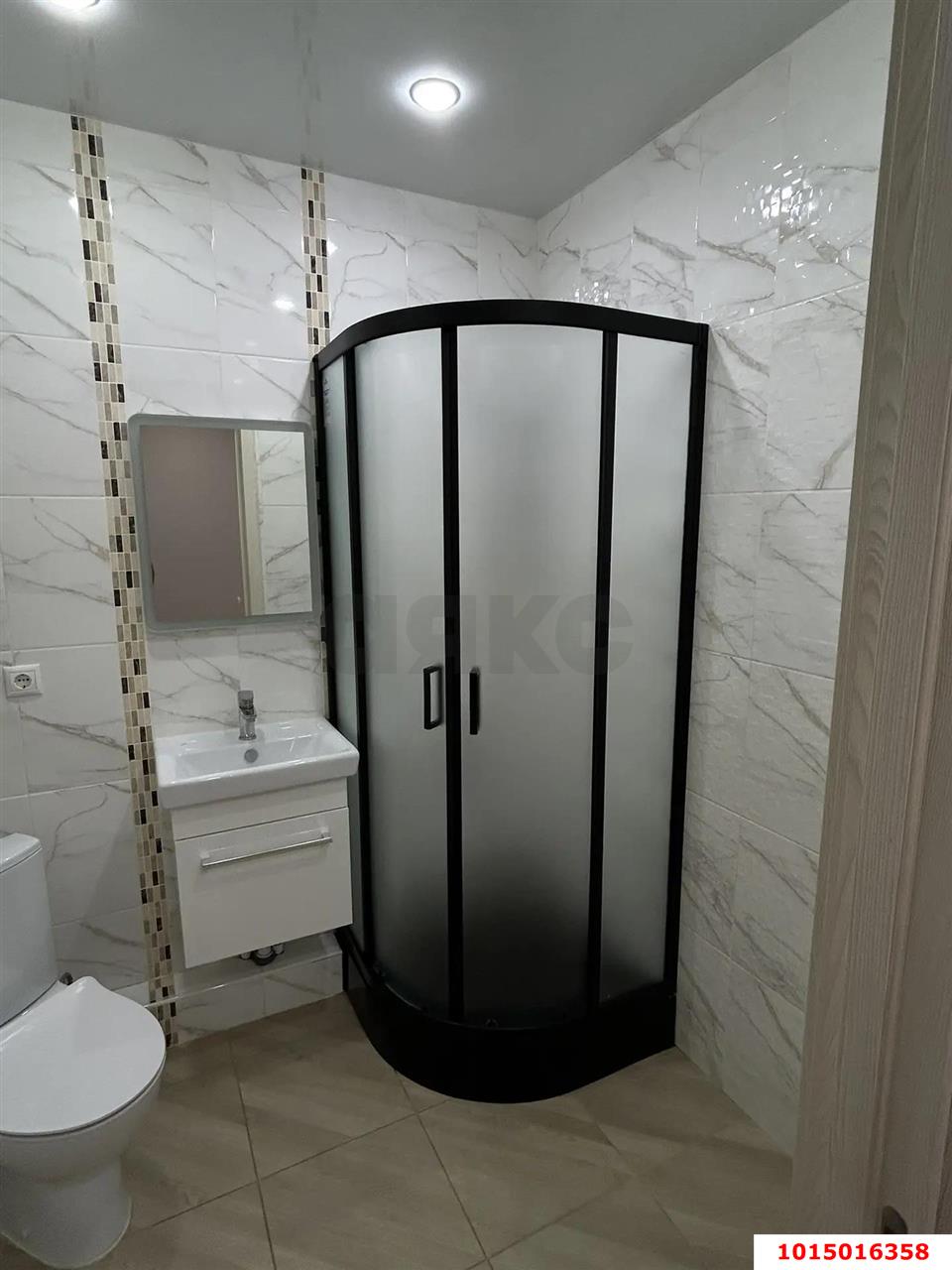 Фото №9: 1-комнатная квартира <span class="whitespace-nowrap">34 м²</span>, <span class="whitespace-nowrap">5/17 эт.</span> - Краснодар, Прикубанский внутригородской округ, Панорама, мкр. ЖК Перспектива, ул. им. Героя Сарабеева В.И., 7