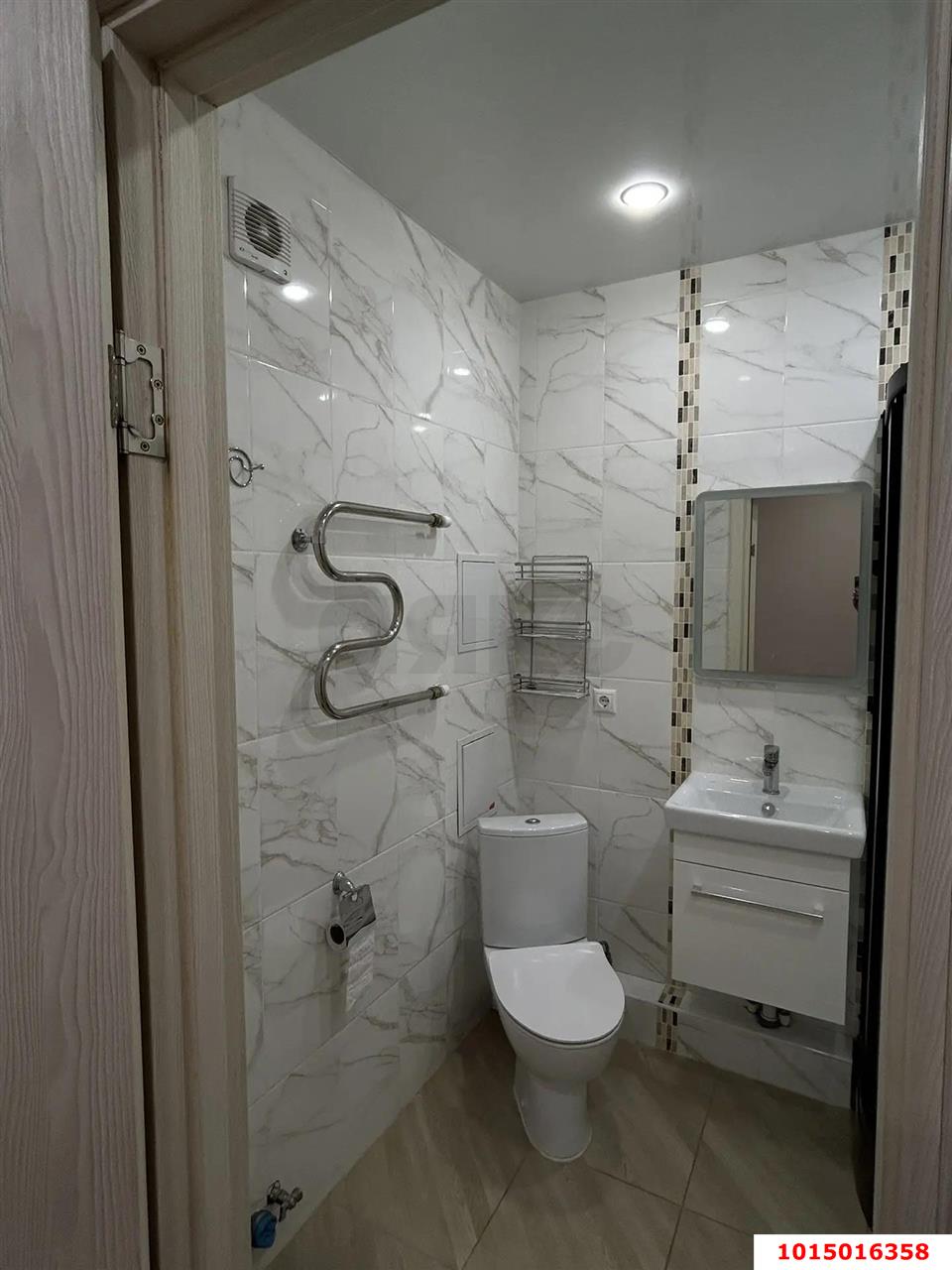 Фото №10: 1-комнатная квартира <span class="whitespace-nowrap">34 м²</span>, <span class="whitespace-nowrap">5/17 эт.</span> - Краснодар, Прикубанский внутригородской округ, Панорама, мкр. ЖК Перспектива, ул. им. Героя Сарабеева В.И., 7