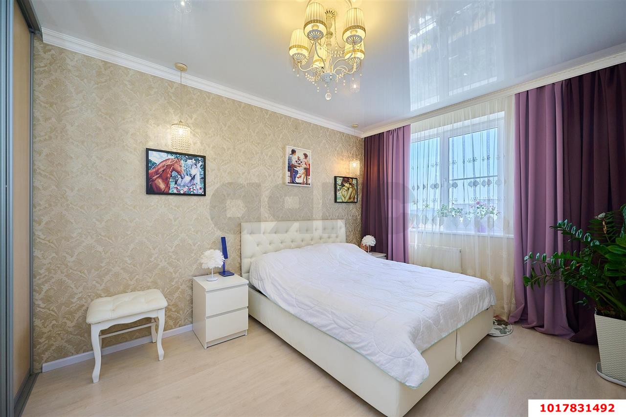 Фото №9: 2-комнатная квартира <span class="whitespace-nowrap">70 м²</span>, <span class="whitespace-nowrap">9/16 эт.</span> - Краснодар, Прикубанский внутригородской округ, Солнечный, мкр. Фестивальный, ул. Яна Полуяна, 51/1