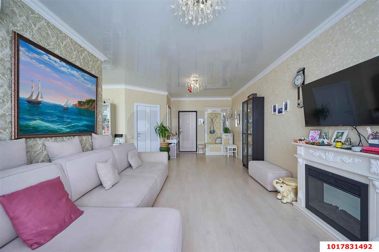 Фото №6: 2-комнатная квартира <span class="whitespace-nowrap">70 м²</span>, <span class="whitespace-nowrap">9/16 эт.</span> - Краснодар, Прикубанский внутригородской округ, Солнечный, мкр. Фестивальный, ул. Яна Полуяна, 51/1