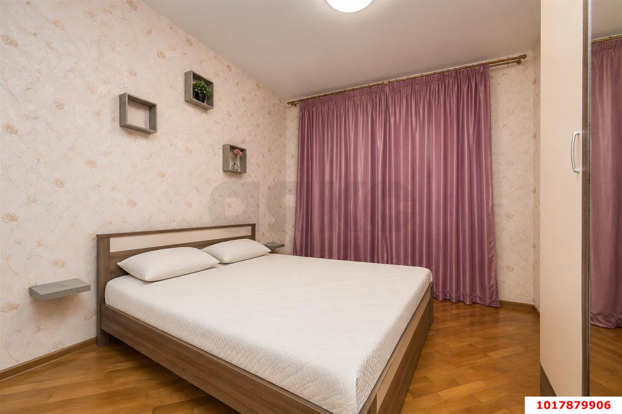 Фото №4: 1-комнатная квартира <span class="whitespace-nowrap">42 м²</span>, <span class="whitespace-nowrap">4/16 эт.</span> - Краснодар, Прикубанский внутригородской округ, Солнечный, мкр. Фестивальный, ул. Яна Полуяна, 47