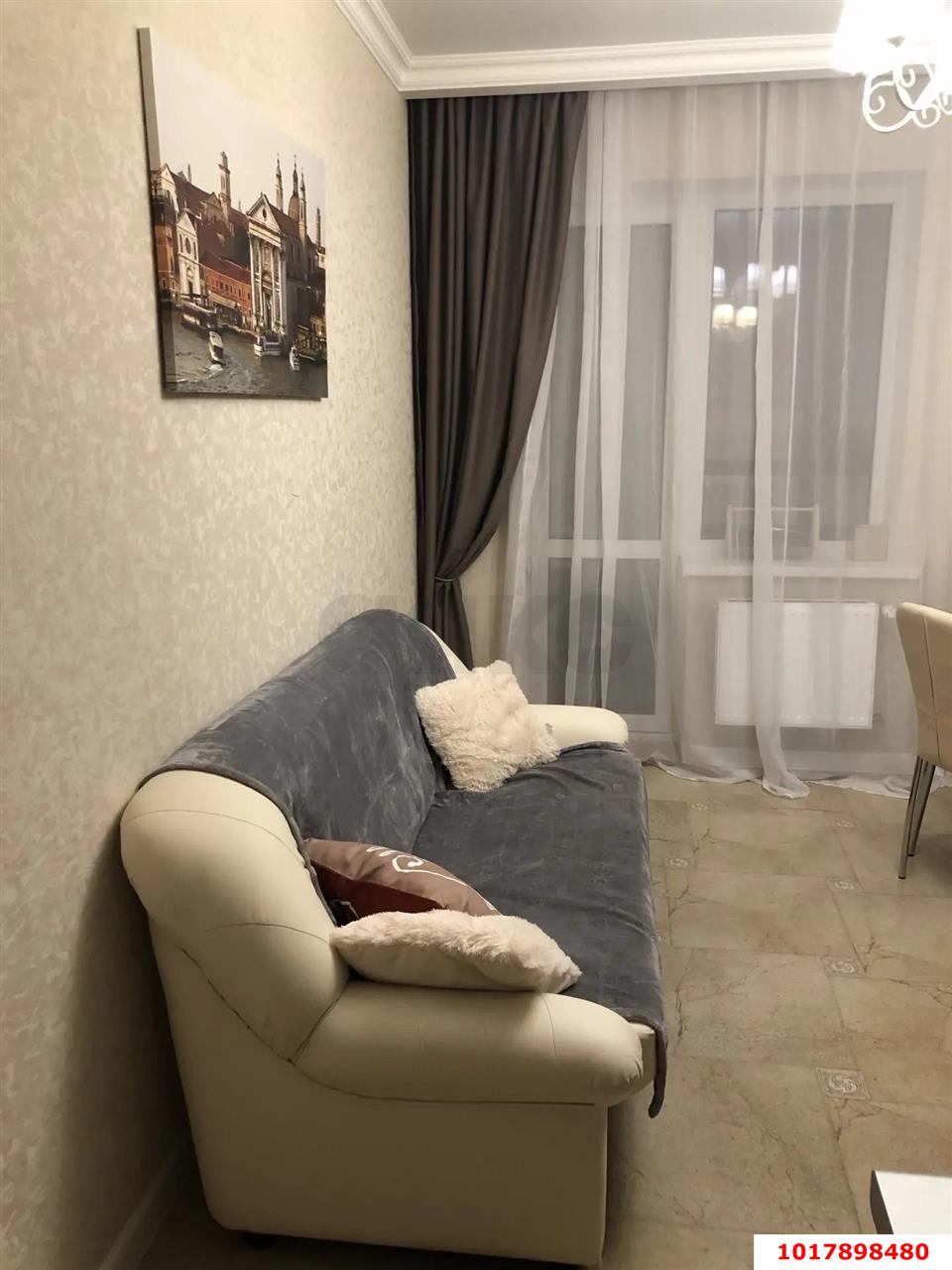 Фото №4: 1-комнатная квартира <span class="whitespace-nowrap">43 м²</span>, <span class="whitespace-nowrap">2/24 эт.</span> - Краснодар, Западный внутригородской округ, Фестивальный, мкр. ЖК Тургенев, ул. Дальняя, 8к1