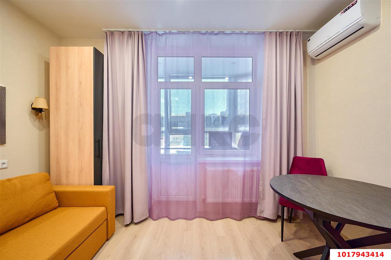 Фото №5: 1-комнатная квартира <span class="whitespace-nowrap">38 м²</span>, <span class="whitespace-nowrap">13/19 эт.</span> - Краснодар, Прикубанский внутригородской округ, мкр. Достояние, ул. Григория Булгакова, 8к1