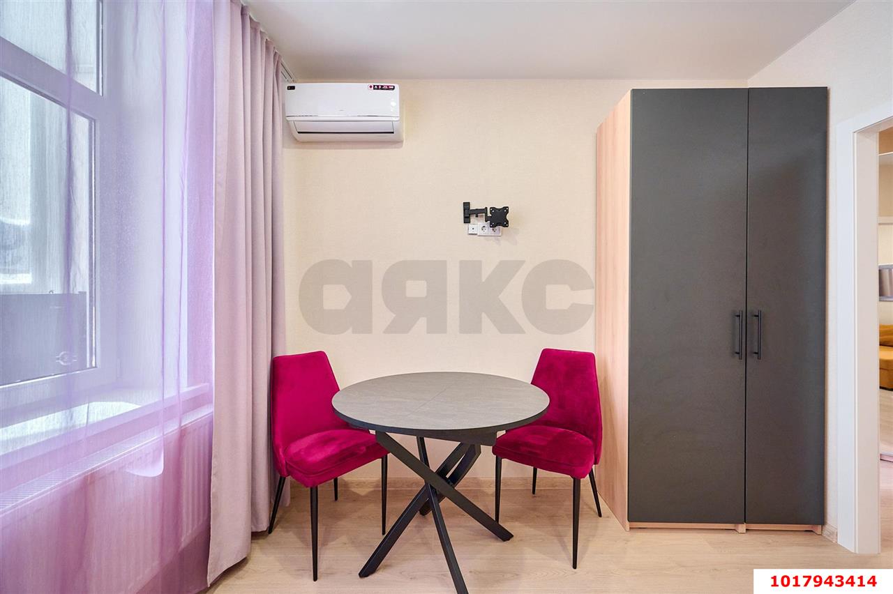 Фото №3: 1-комнатная квартира <span class="whitespace-nowrap">38 м²</span>, <span class="whitespace-nowrap">13/19 эт.</span> - Краснодар, Прикубанский внутригородской округ, мкр. Достояние, ул. Григория Булгакова, 8к1