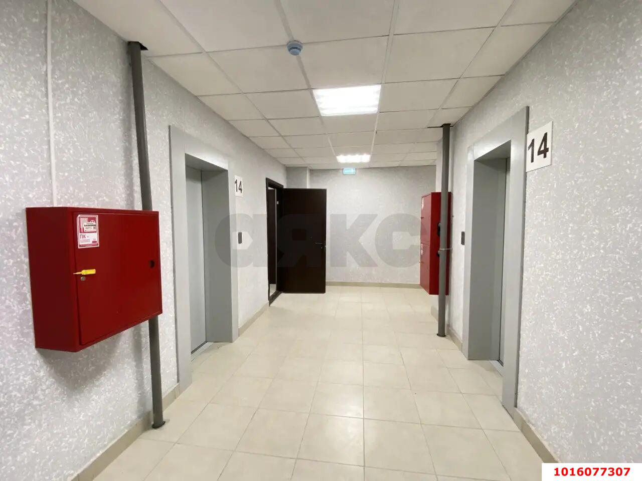 Фото №12: 1-комнатная квартира <span class="whitespace-nowrap">45 м²</span>, <span class="whitespace-nowrap">14/18 эт.</span> - Краснодар, Прикубанский внутригородской округ, Музыкальный, мкр. ЖК Жемчужина, ул. имени Ф.И. Шаляпина, 30/1