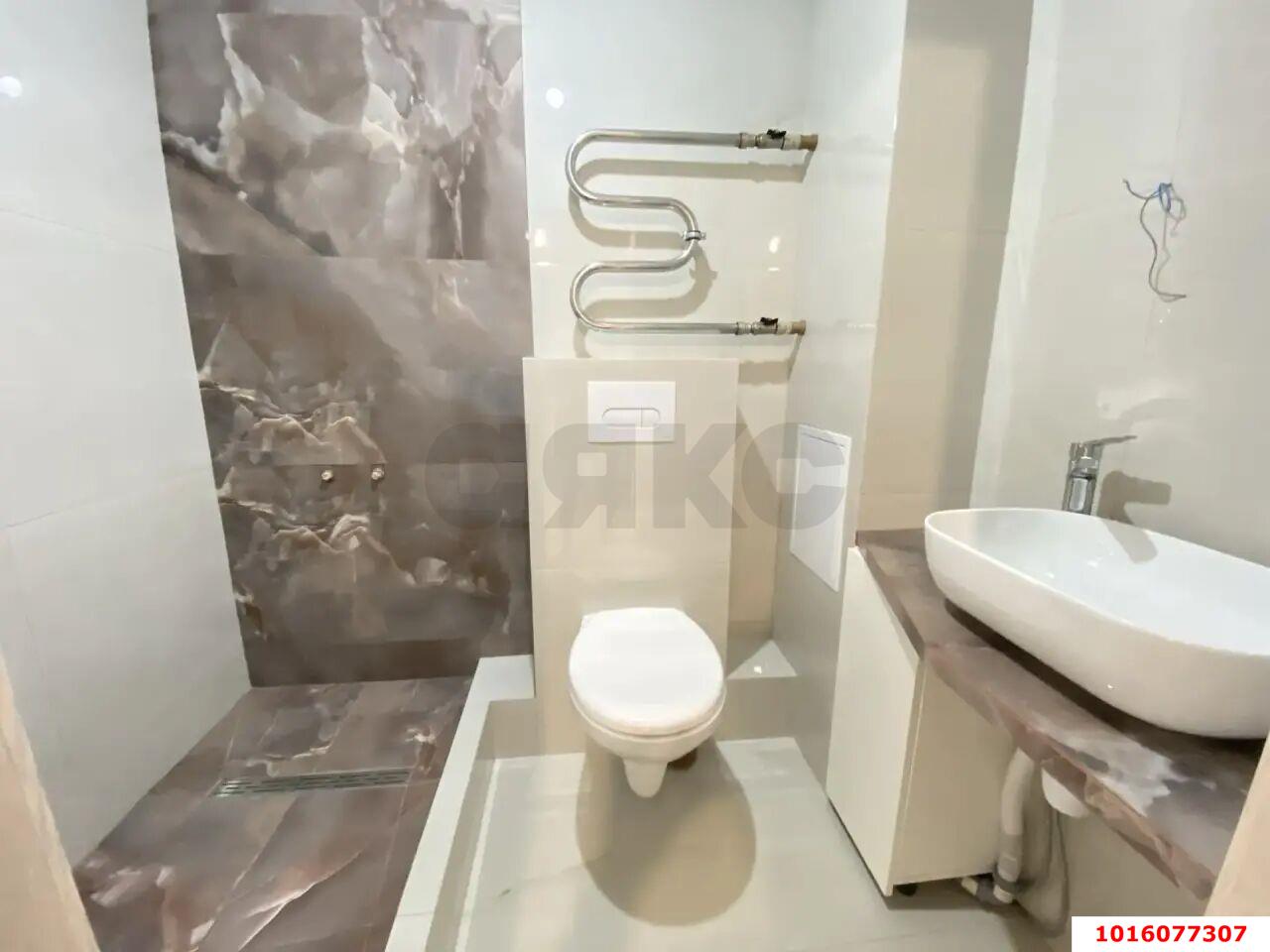 Фото №8: 1-комнатная квартира <span class="whitespace-nowrap">45 м²</span>, <span class="whitespace-nowrap">14/18 эт.</span> - Краснодар, Прикубанский внутригородской округ, Музыкальный, мкр. ЖК Жемчужина, ул. имени Ф.И. Шаляпина, 30/1