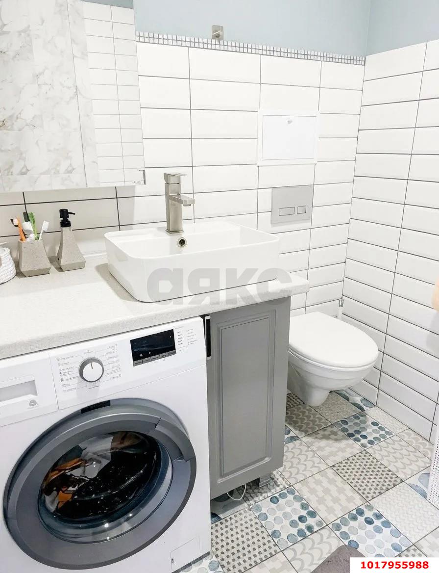Фото №11: 2-комнатная квартира <span class="whitespace-nowrap">56 м²</span>, <span class="whitespace-nowrap">6/17 эт.</span> - Краснодар, Прикубанский внутригородской округ, имени Петра Метальникова, мкр. ЖК Времена Года 3, ул. Цезаря Куникова, 24к1