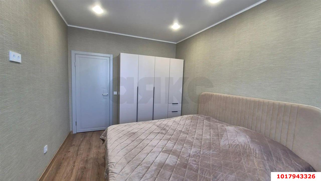 Фото №4: 2-комнатная квартира <span class="whitespace-nowrap">60 м²</span>, <span class="whitespace-nowrap">1/17 эт.</span> - Краснодар, Прикубанский внутригородской округ, мкр. жилой комплекс Самолёт, ул. Западный Обход, 39/2к1
