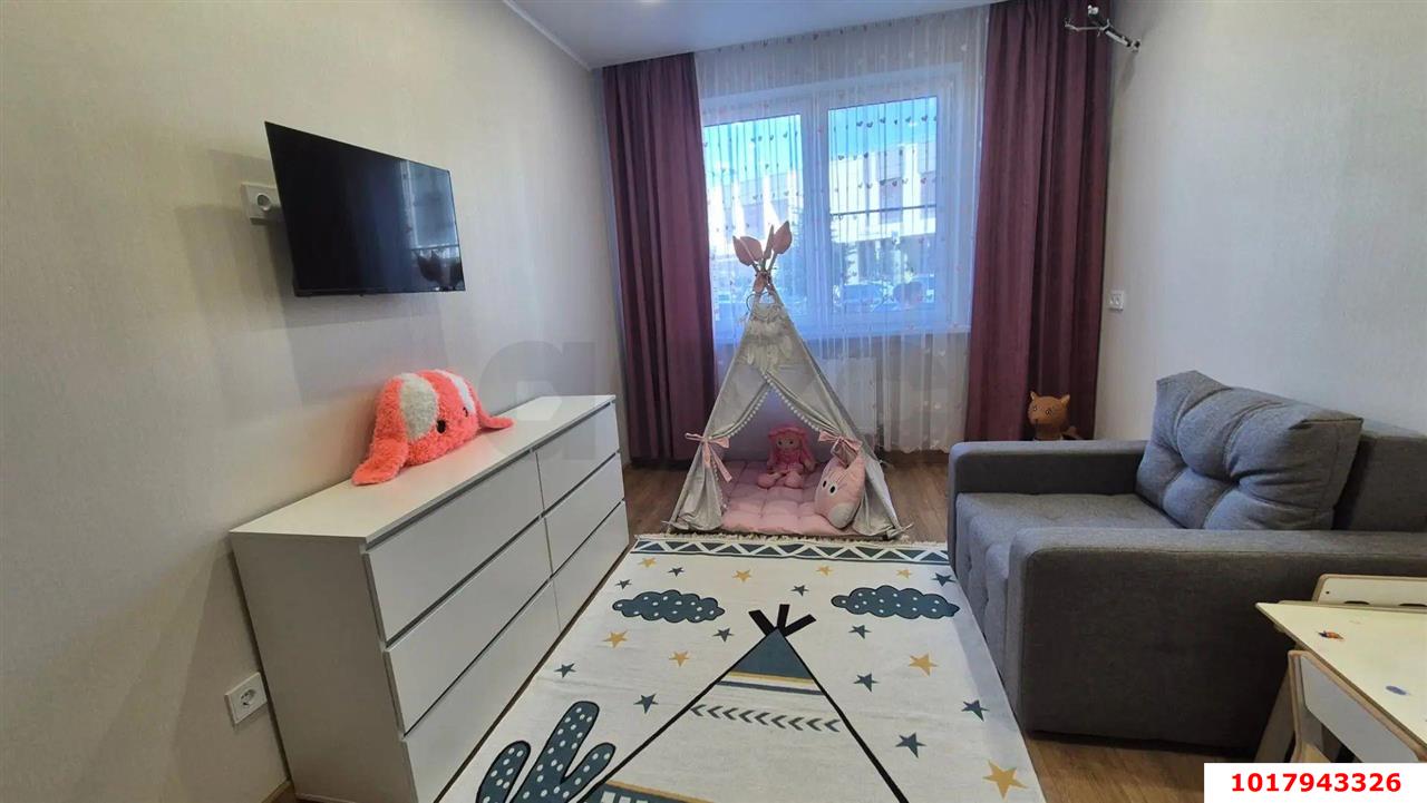 Фото №2: 2-комнатная квартира <span class="whitespace-nowrap">60 м²</span>, <span class="whitespace-nowrap">1/17 эт.</span> - Краснодар, Прикубанский внутригородской округ, мкр. жилой комплекс Самолёт, ул. Западный Обход, 39/2к1
