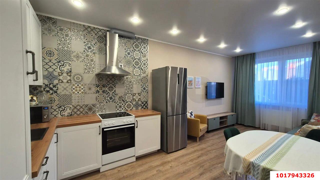 Фото №6: 2-комнатная квартира <span class="whitespace-nowrap">60 м²</span>, <span class="whitespace-nowrap">1/17 эт.</span> - Краснодар, Прикубанский внутригородской округ, мкр. жилой комплекс Самолёт, ул. Западный Обход, 39/2к1
