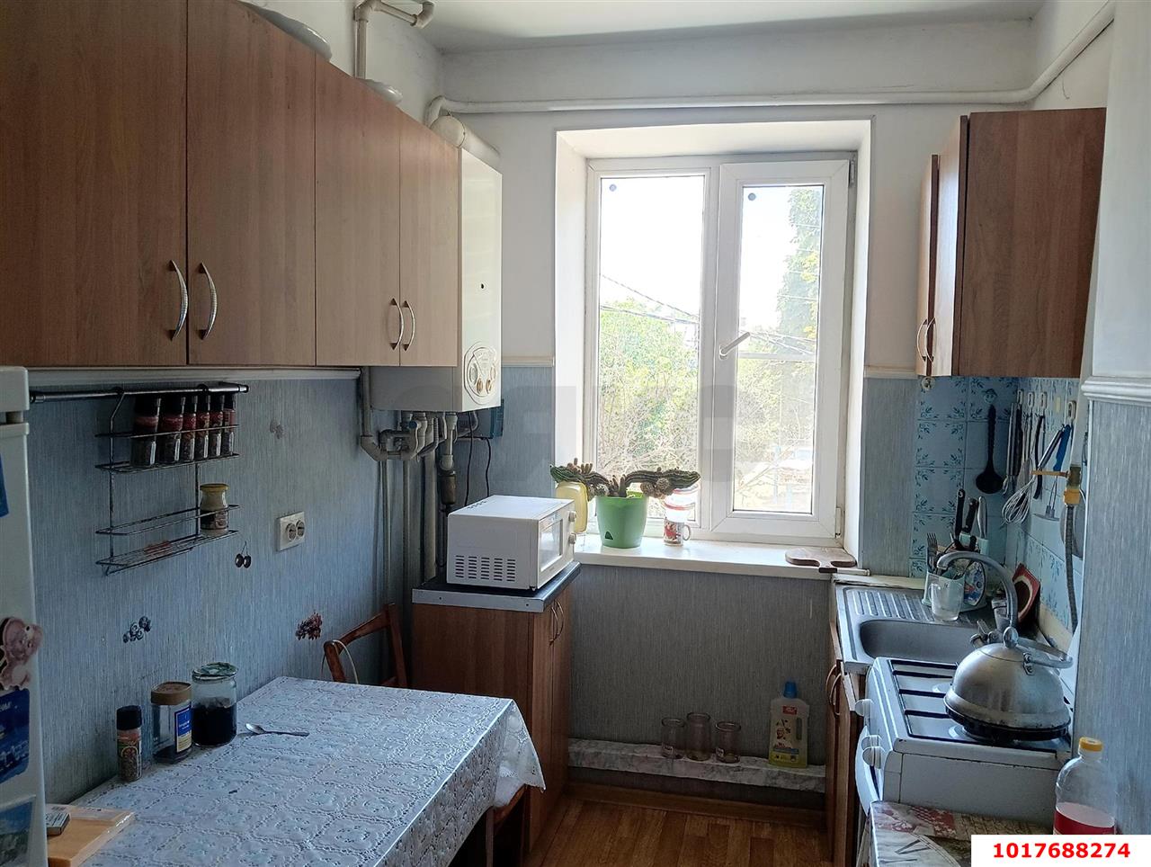 Фото №2: 2-комнатная квартира <span class="whitespace-nowrap">44 м²</span>, <span class="whitespace-nowrap">1/2 эт.</span> - Краснодар, Карасунский внутригородской округ, мкр. Хлопчато-бумажный Комбинат, ул. Лизы Чайкиной, 14/1