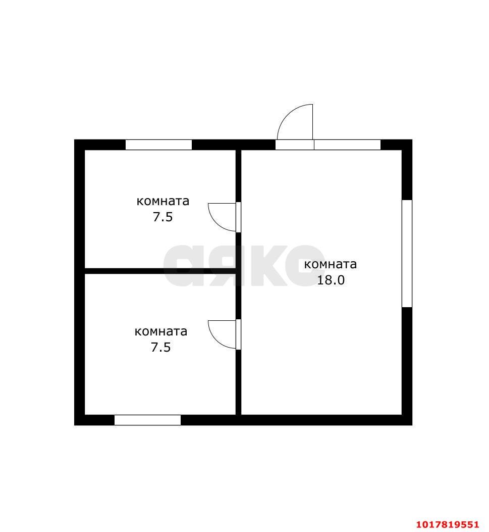 Фото №6: Дом <span class="whitespace-nowrap">41 м²</span> <span class="whitespace-nowrap">+ 3 сот.</span>, <span class="whitespace-nowrap">1 эт.</span> - Смоленская, пер. Хлеборобный, 12