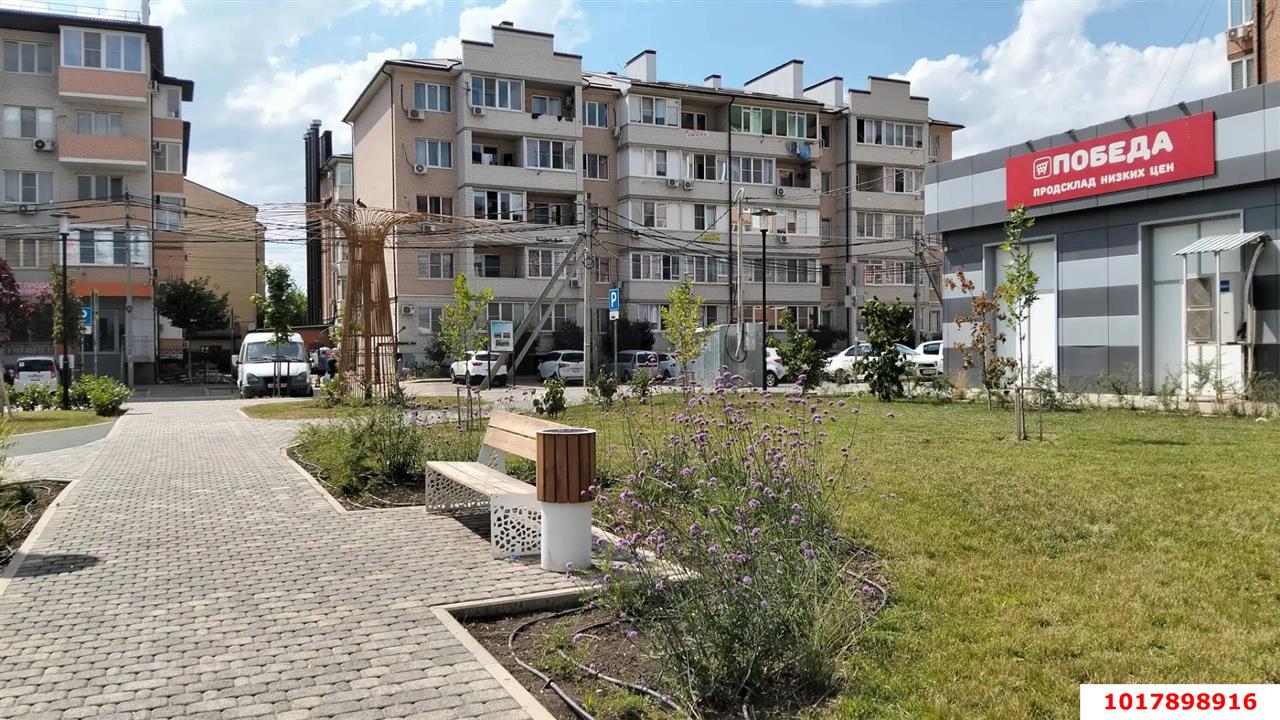 Фото №8: 1-комнатная квартира <span class="whitespace-nowrap">34 м²</span>, <span class="whitespace-nowrap">1/5 эт.</span> - Российский, Прикубанский внутригородской округ, мкр. ЖК Елисеевский, ул. Парижская, 5/1