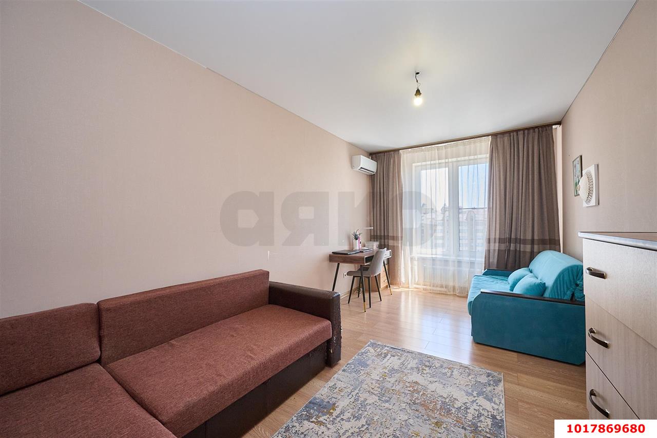 Фото №8: 1-комнатная квартира <span class="whitespace-nowrap">40 м²</span>, <span class="whitespace-nowrap">9/21 эт.</span> - Краснодар, Карасунский внутригородской округ, Пашковский, мкр. жилой комплекс Империал, ул. Бородинская, 137к2